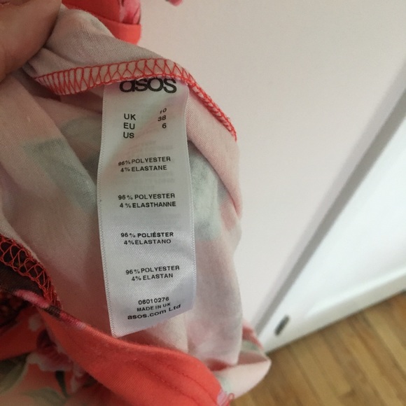 ASOS Floral Bardot Maternity Dress - Picture 6 of 8